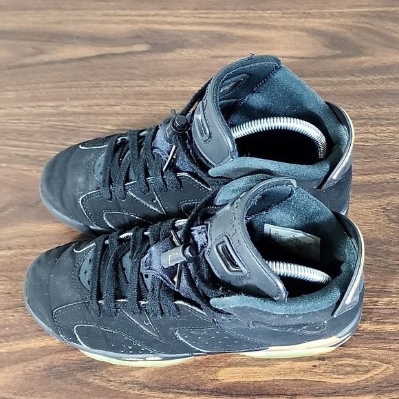 Air Jordan 6 Retro DMP GS "Defining Moment" Size 4 Youth Black And Gold - Picture 2 of 14